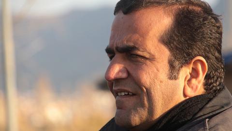 Der kurdische Filmemacher Shawkat Amin Korki.