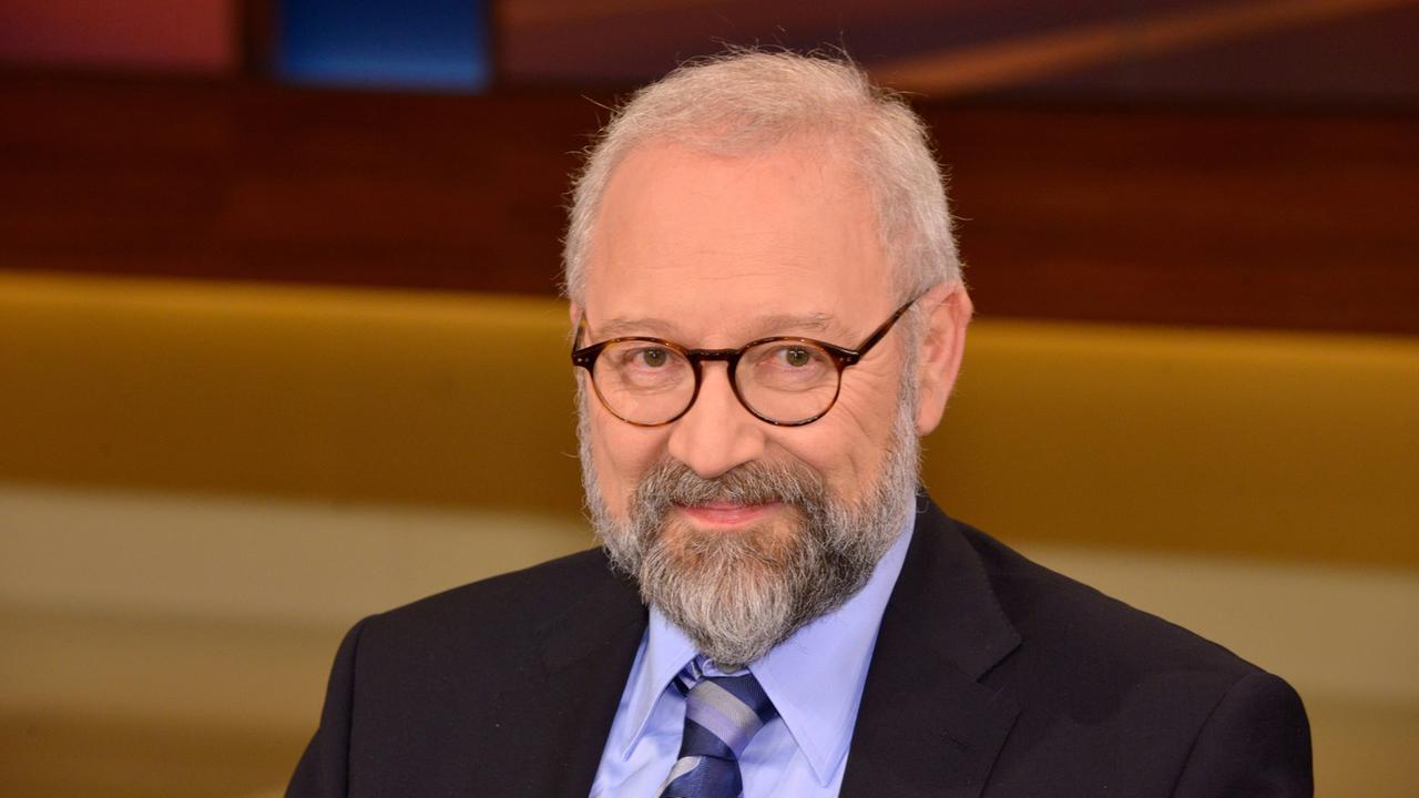 Der Berliner Politikwissenschaftler Herfried Münkler zu Gast in der ARD-Talkshow "Anne Will" am 6. Mai 2015 Der Berliner Politikwissenschaftler Herfried Münkler zu Gast in der ARD-Talkshow "Anne Will" am 6. Mai 2015