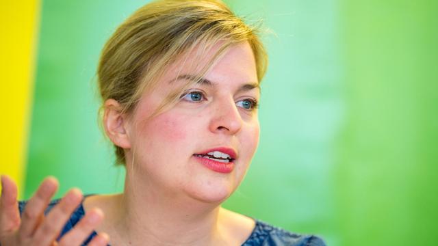 Die Fraktionschefin der Grünen im bayerischen Landtag, Katharina Schulze