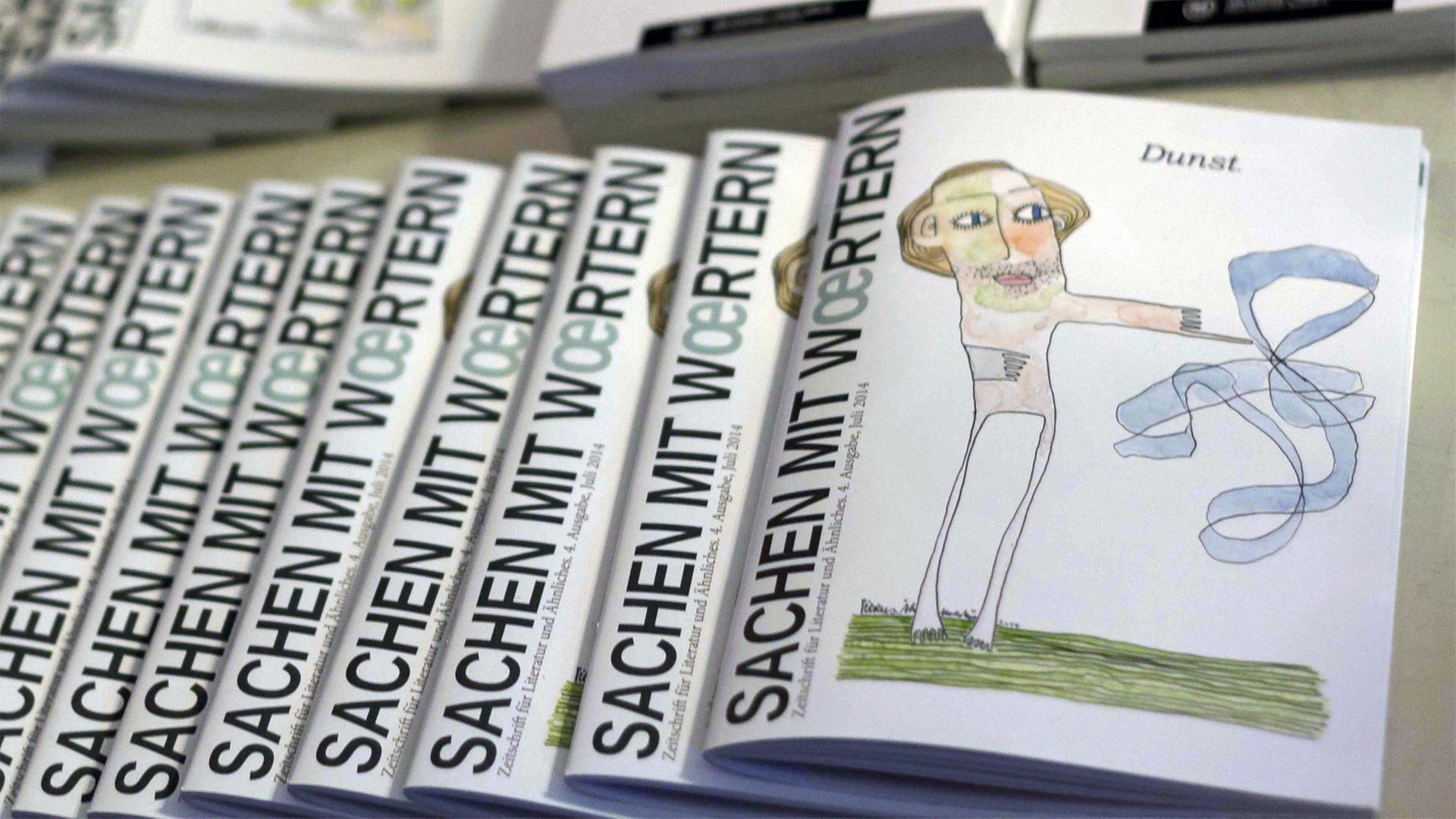Mehrere Exemplare der Literaturzeitschrift "Sachen mit Wörtern" Mehrere Exemplare der Literaturzeitschrift "Sachen mit Wörtern"