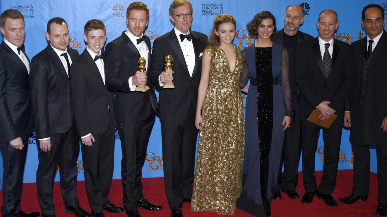 Die "Homeland"-Crew bei den Golden Globes Die "Homeland"-Crew bei den Golden Globes