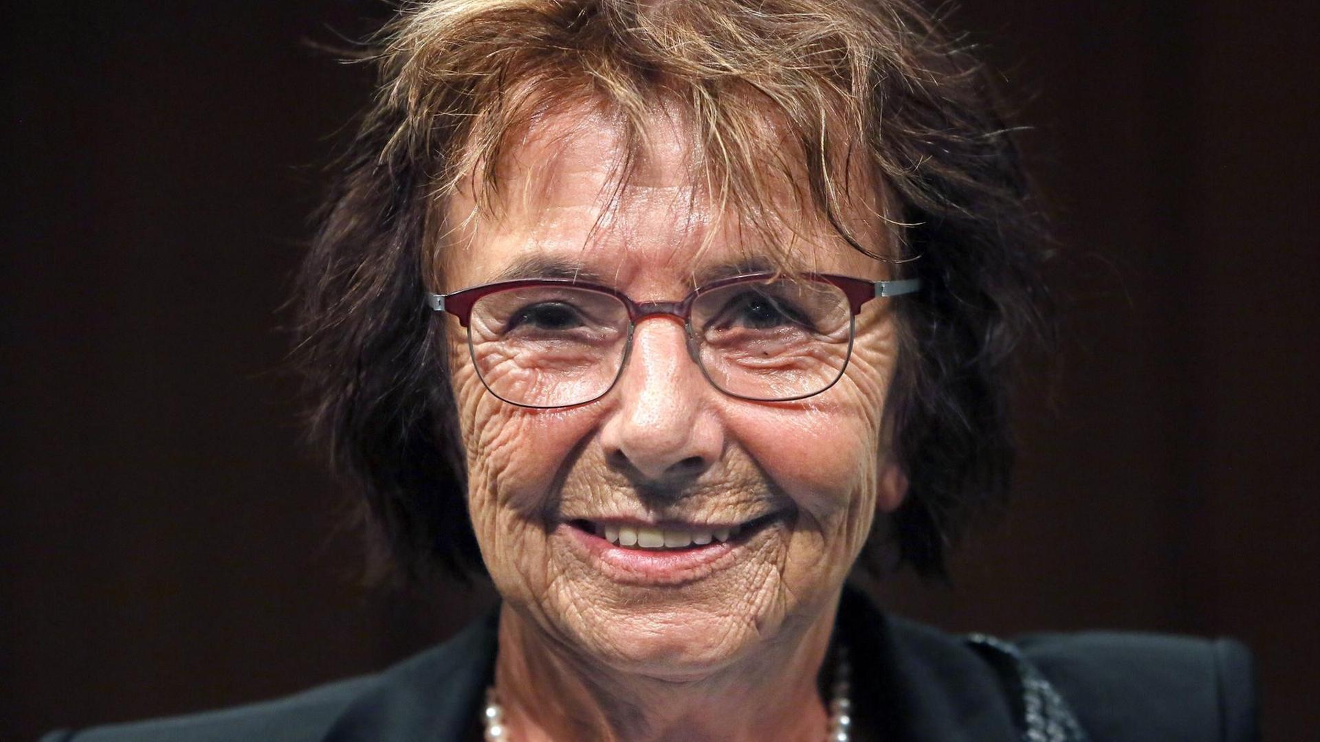 Die Schriftstellerin und Übersetzerin Mirjam Pressler. Die Schriftstellerin und Übersetzerin Mirjam Pressler.