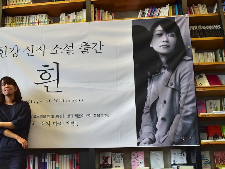 Die südkoreanische Schriftstellerin Han Kang