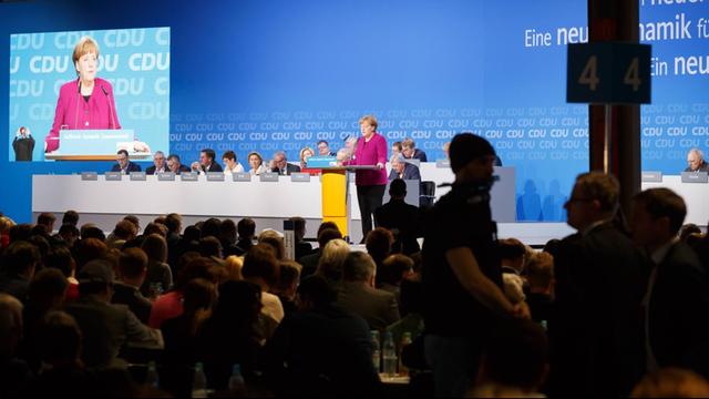 30. Parteitag der CDU Deutschlands.