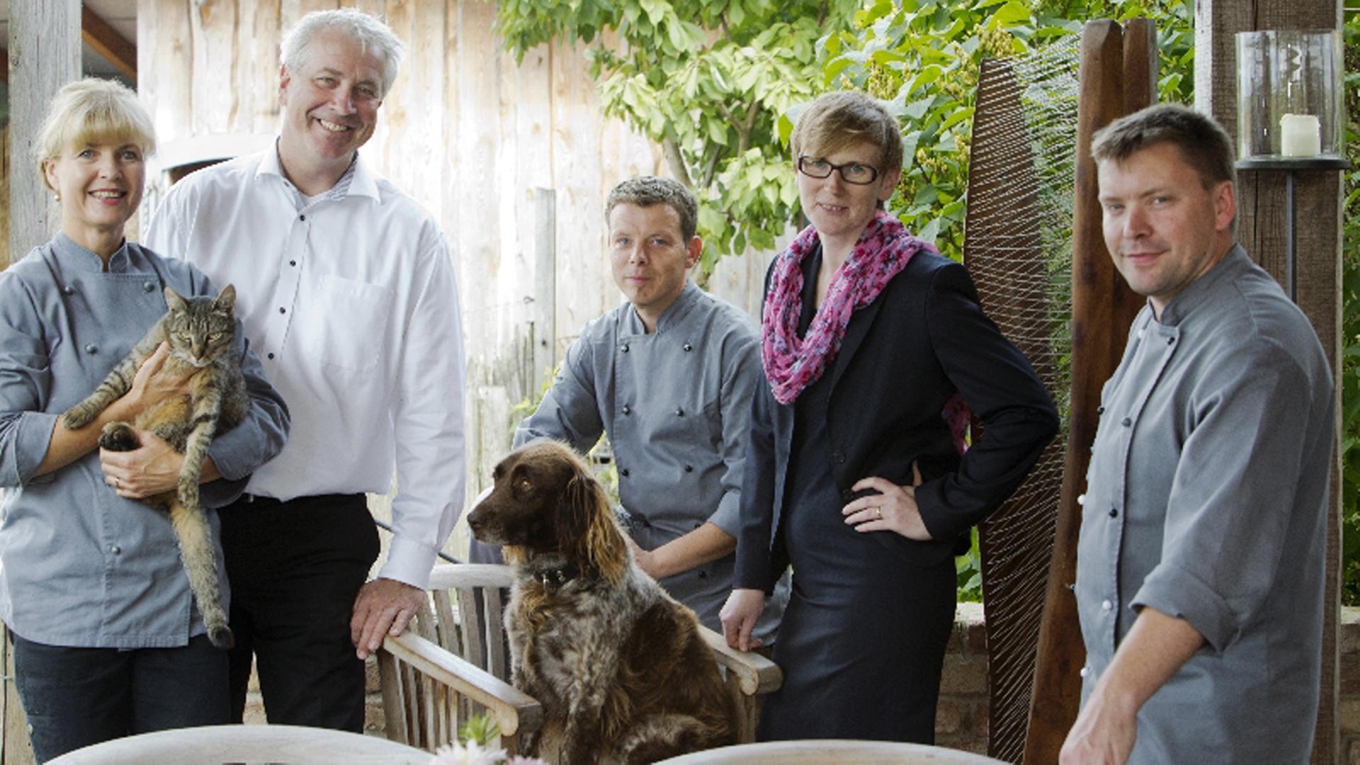 Ulrike Laun und ihr Restaurant-Team im Haus Landlust Körzin Ulrike Laun und ihr Restaurant-Team im Haus Landlust Körzin