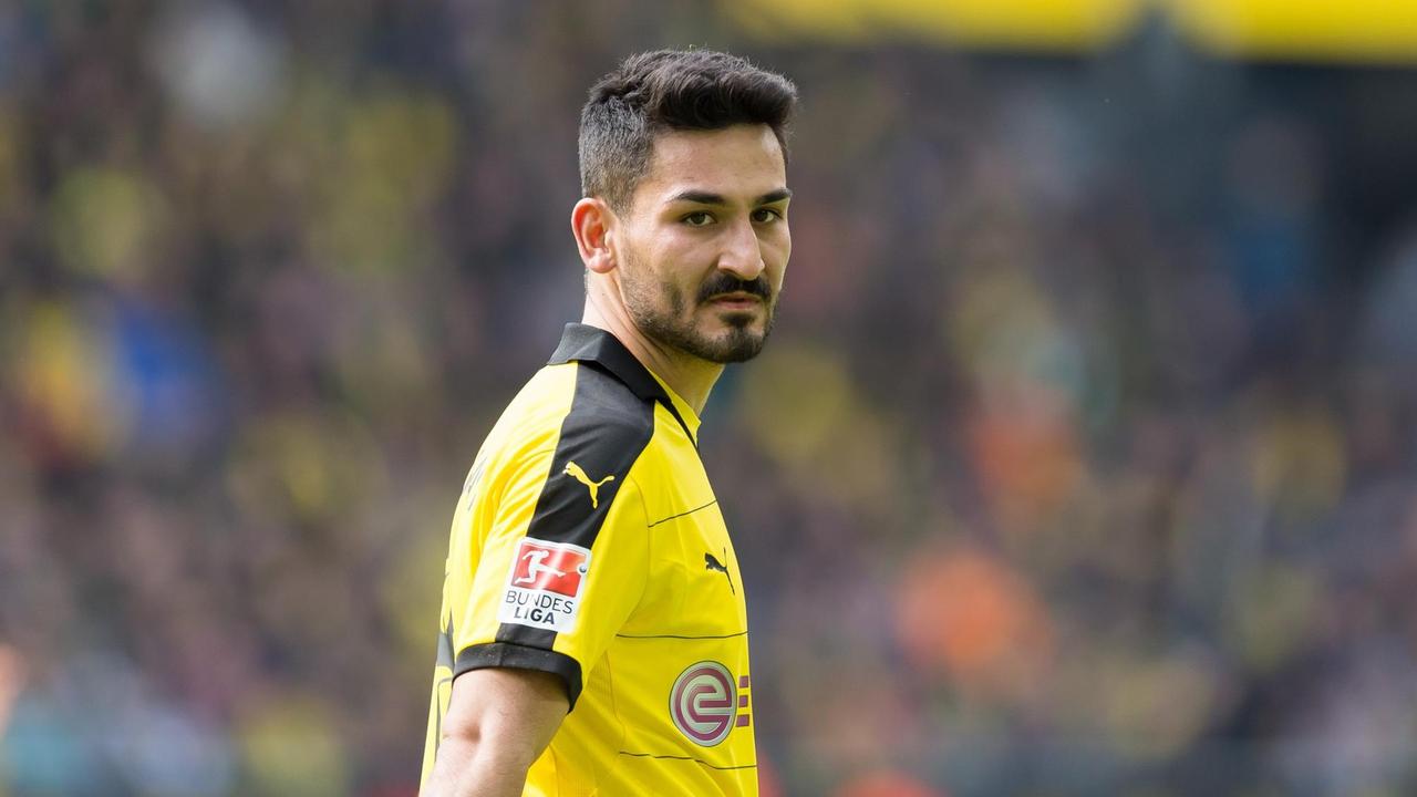 Der Fußballspieler Ilkay Gündogan. Der Fußballspieler Ilkay Gündogan.