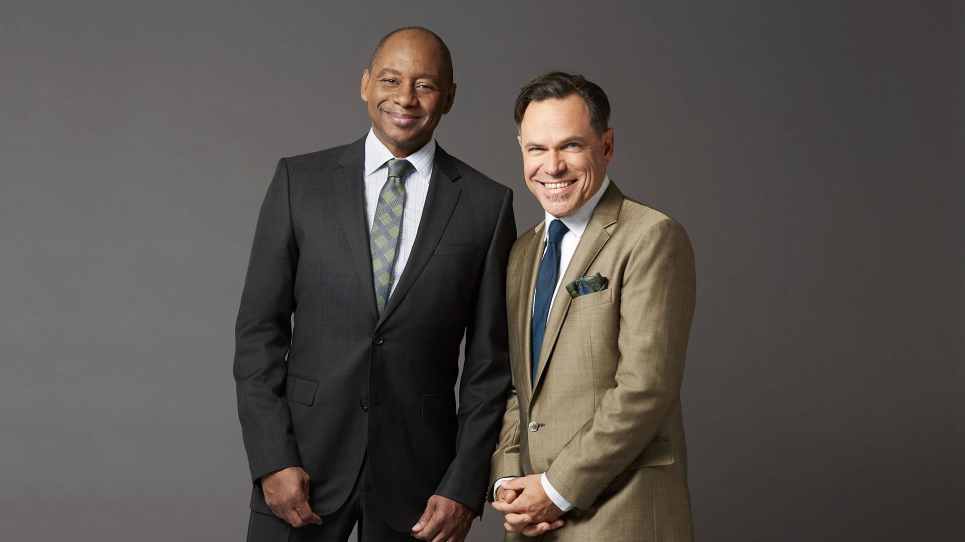 Branford Marsalis und Kurt Elling. Branford Marsalis und Kurt Elling.