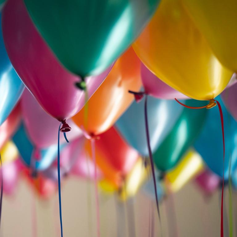 bunte Luftballons bunte Luftballons