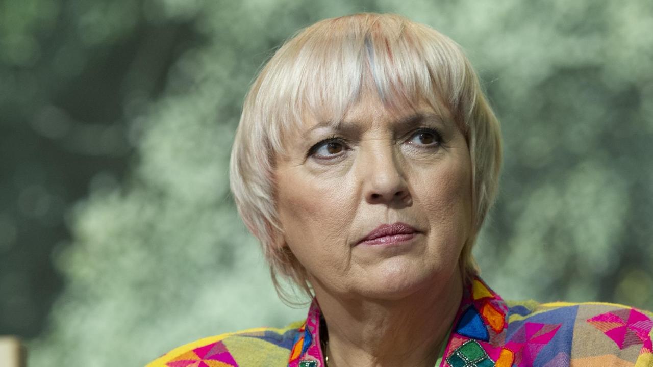 Claudia Roth, Vizepraesidentin des Deutschen Bundestags (Bündnis 90/Die Grünen) in Bielefeld 2019 Claudia Roth, Vizepraesidentin des Deutschen Bundestags (Bündnis 90/Die Grünen) in Bielefeld 2019