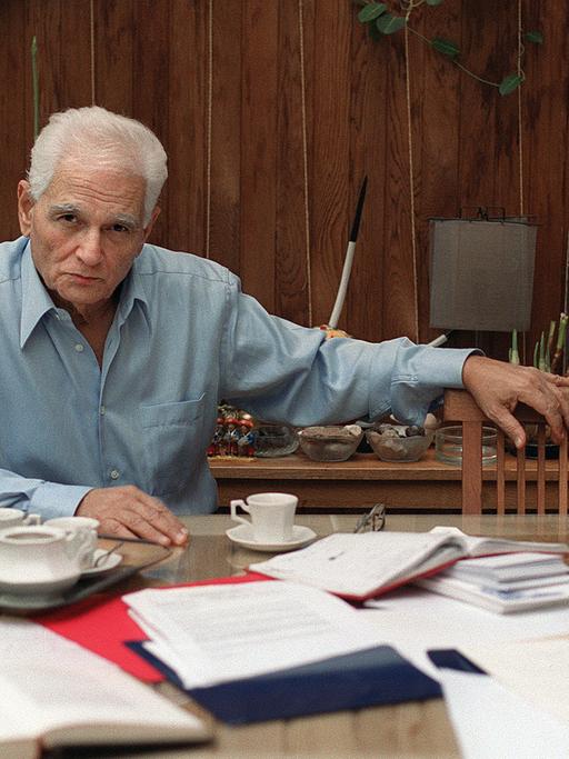Der französische Philosoph Jacques Derrida