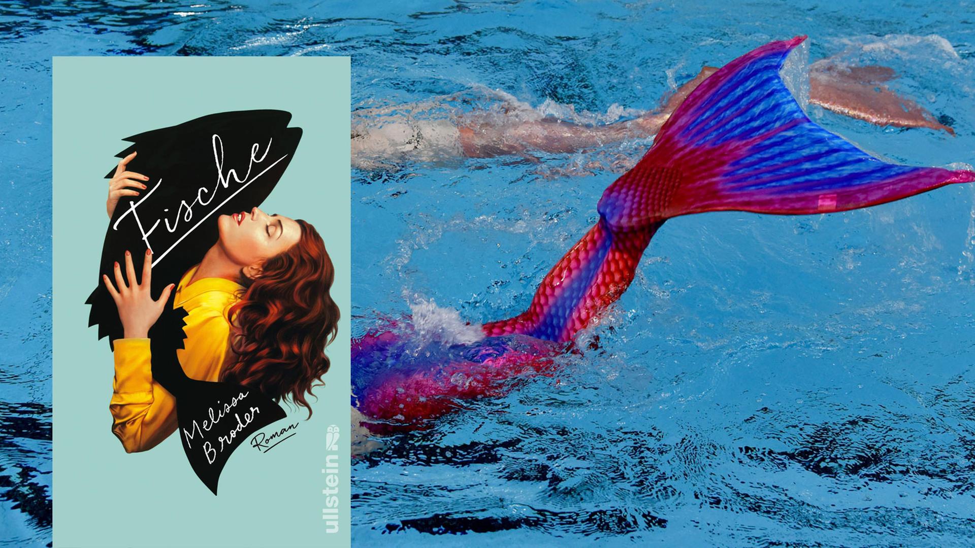 Cover von Melissa Broder: "Fische" und Schwimmer in Neumünster Cover von Melissa Broder: "Fische" und Schwimmer in Neumünster