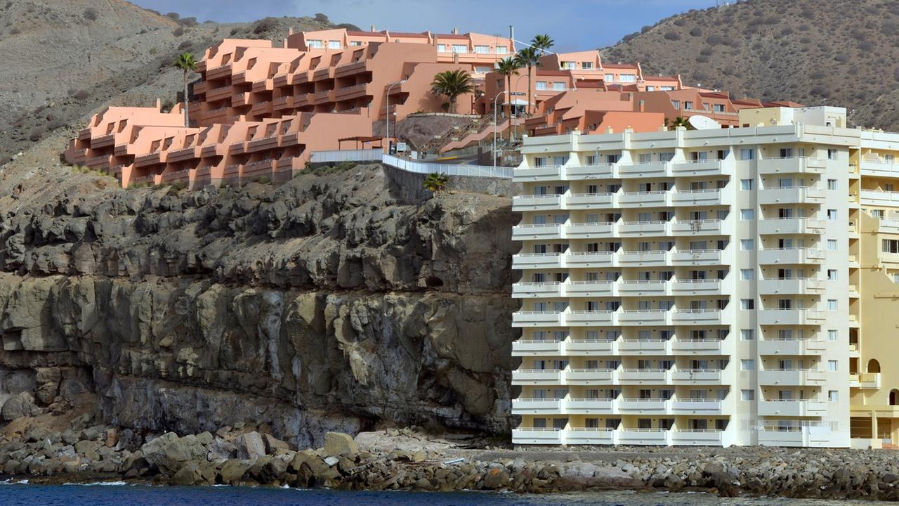 Ferien-Anlagen auf der spanischen Ferieninsel Gran Canaria