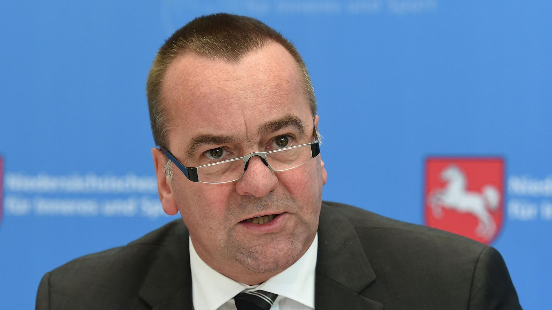 Niedersachsens Innenminister Boris Pistorius (SPD) Niedersachsens Innenminister Boris Pistorius (SPD)