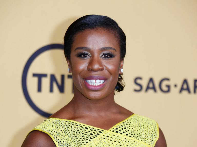 Uzo Aduba arrives at the 21st annual Screen Actors Guild Awards - SAG Awards - in Los Angeles, USA, on 25 January 2015.