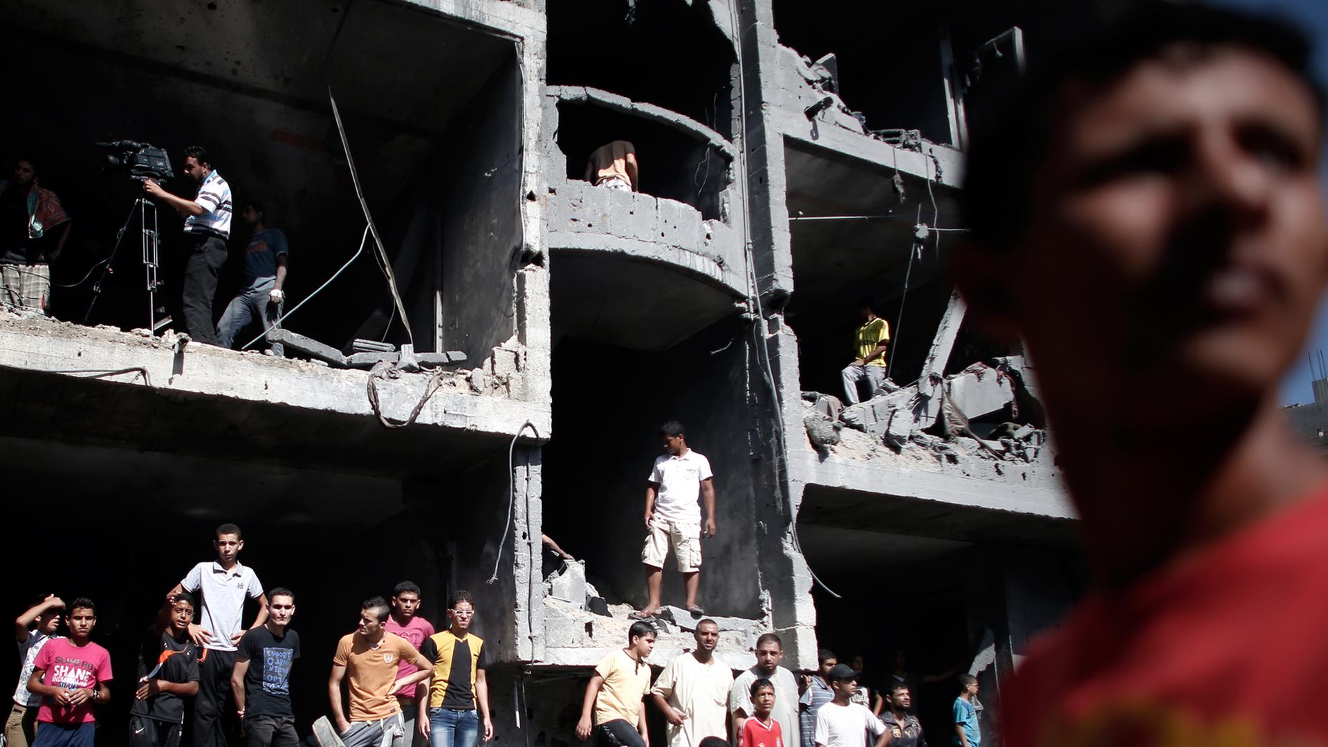Zerstörung in Gaza Zerstörung in Gaza