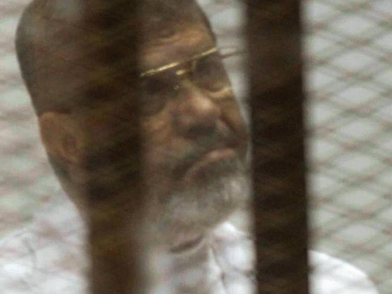Mohammed Mursi am 26. März 2015 vor Gericht in Kairo