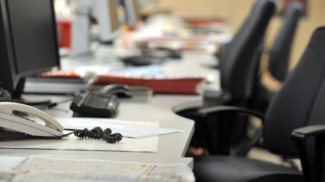 Empty office. Foto: LEHTIKUVA / Jussi Nukari +++(c) dpa - Report+++ |