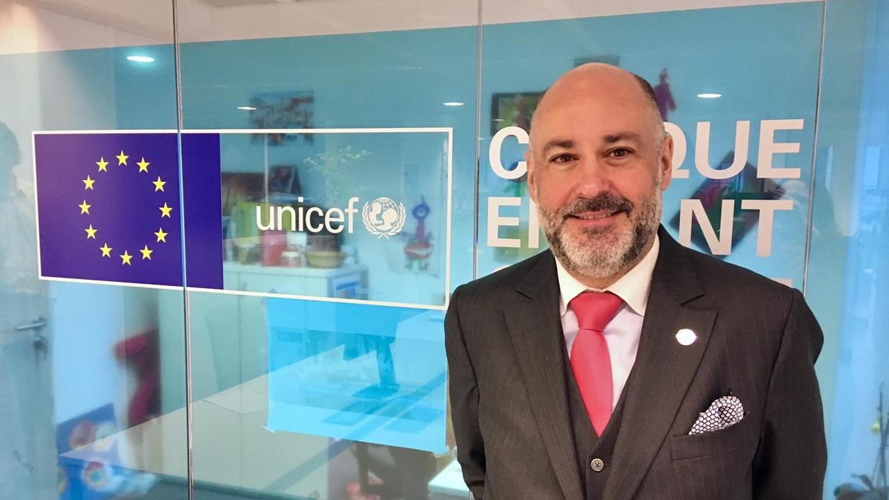 Fran Equiza vom Kinderhilfswerk Unicef. Fran Equiza vom Kinderhilfswerk Unicef.