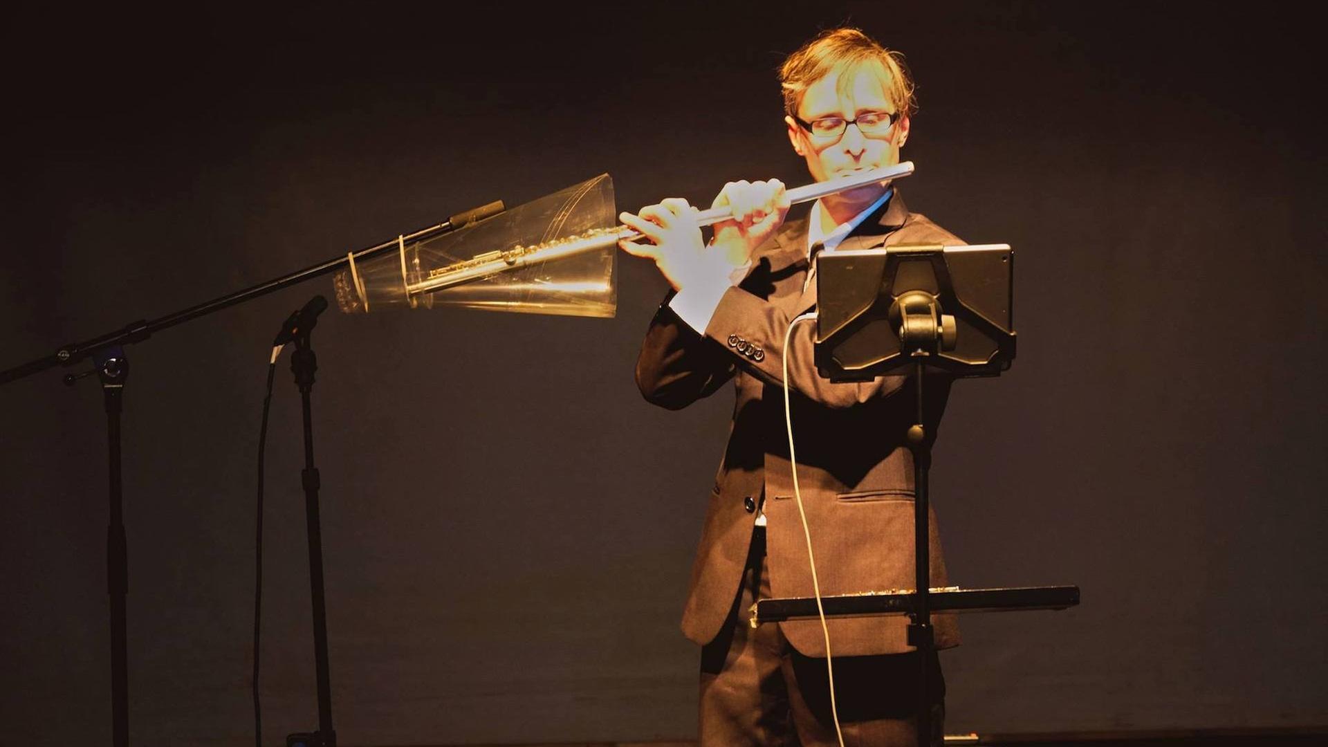 Der Flötist Erik Drescher Der Flötist Erik Drescher