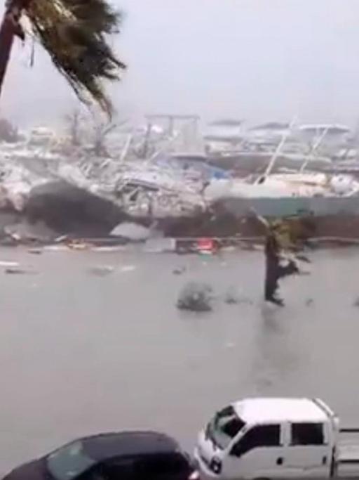 Die Folgen des Hurrikans "Irma" in Puerto Rico