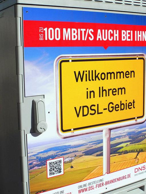 Schaltschrank in Biesenthal bei Lanke - Breitband für Brandenburg