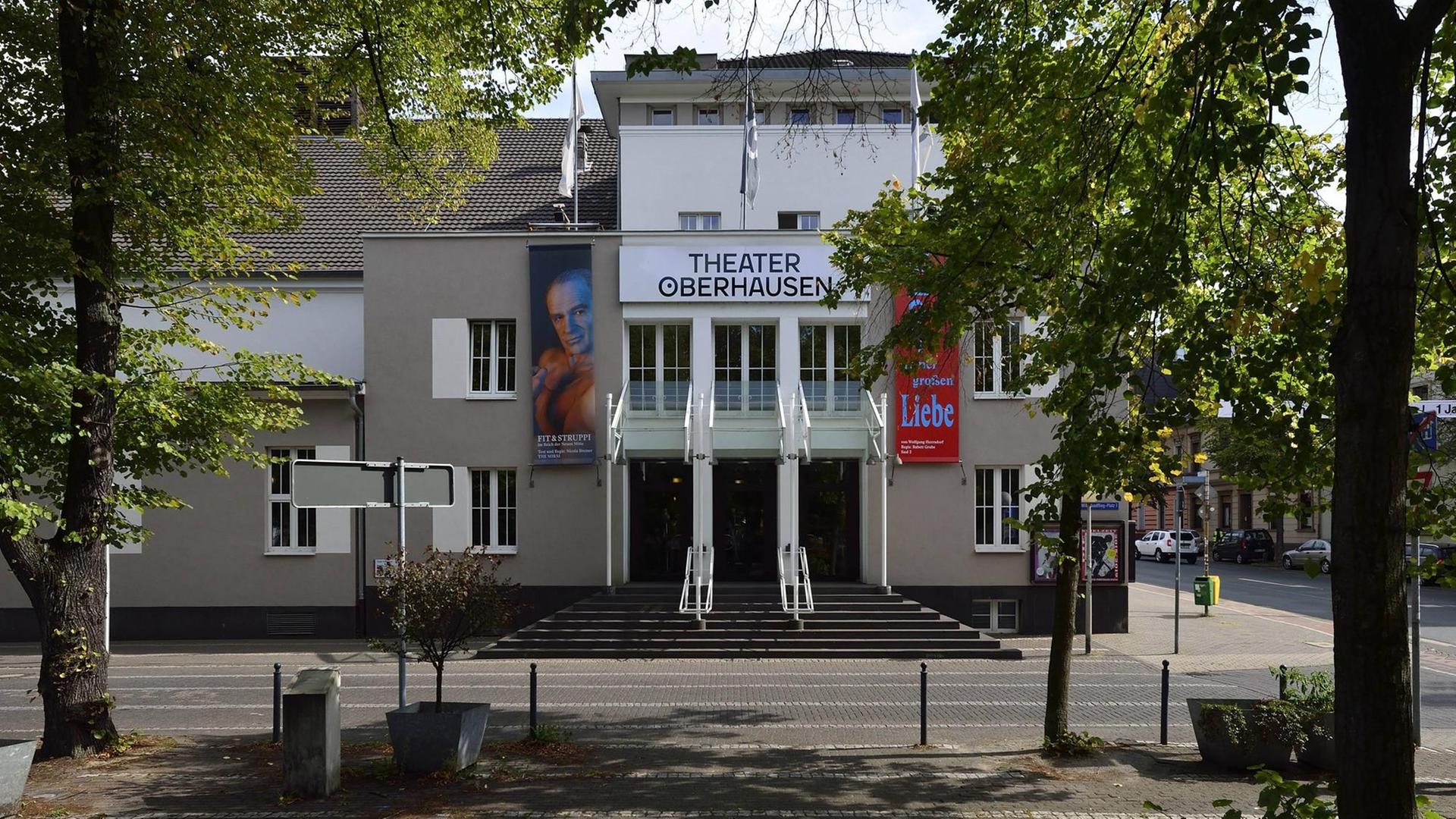 Ansicht des Theater Oberhausen. Ansicht des Theater Oberhausen.