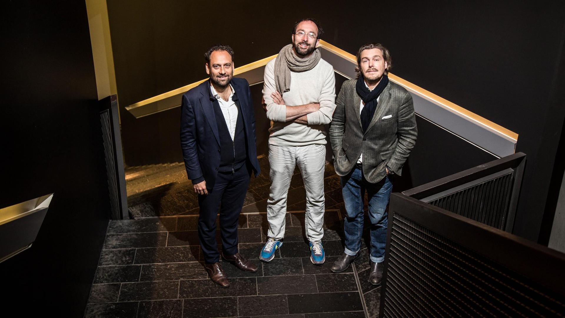 Von links nach rechts: Thomas Willemeit, Wolfram Putz und Lars Krückeberg. Von links nach rechts: Thomas Willemeit, Wolfram Putz und Lars Krückeberg.