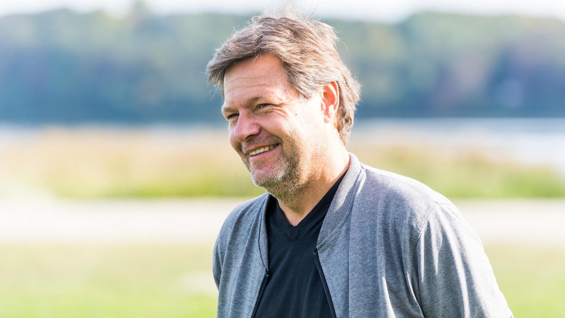Der Bundesvorsitzende von Bündis 90/Die Grünen, Robert Habeck Der Bundesvorsitzende von Bündis 90/Die Grünen, Robert Habeck