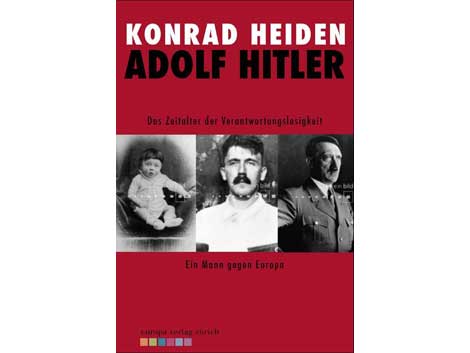 Buchcover: Adolf Hitler - Biografie von Konrad Heiden