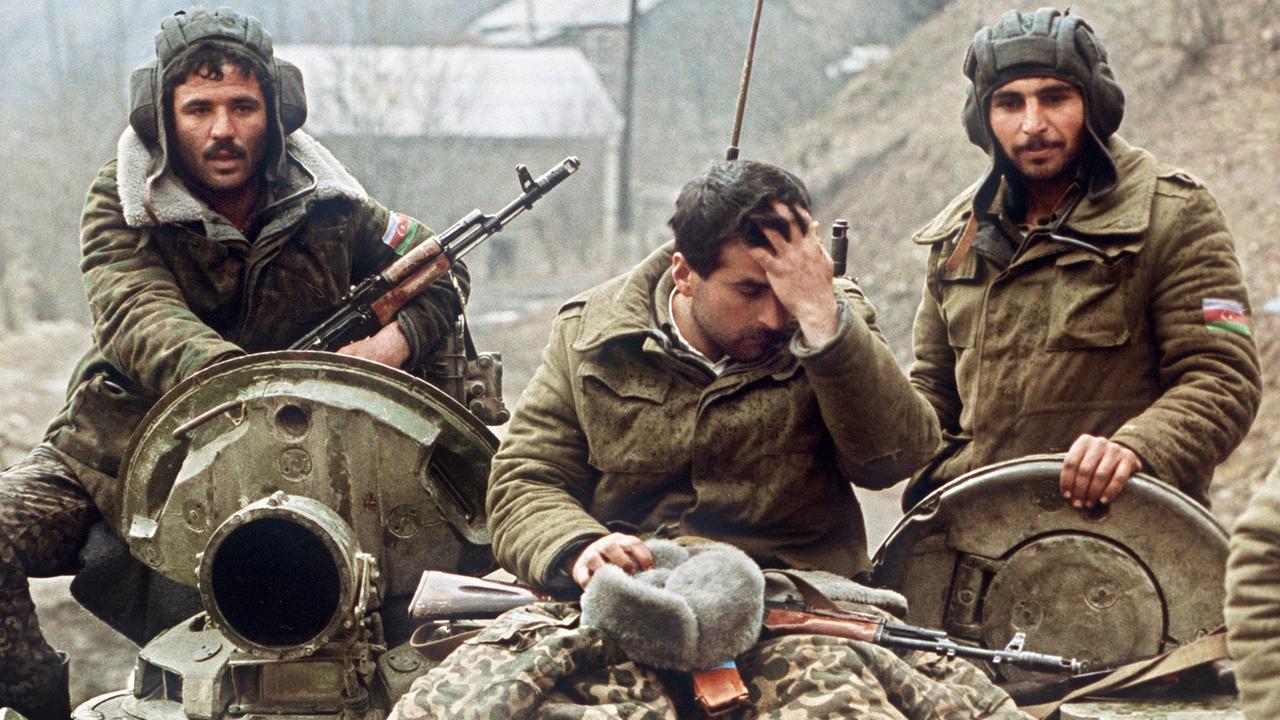 Aserbaidschanische Soldaten 1993 