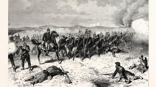 Kaiserreich Archiv N1 1025 Die Schlacht bei Seadan 1870 Napoleon III gefangen 