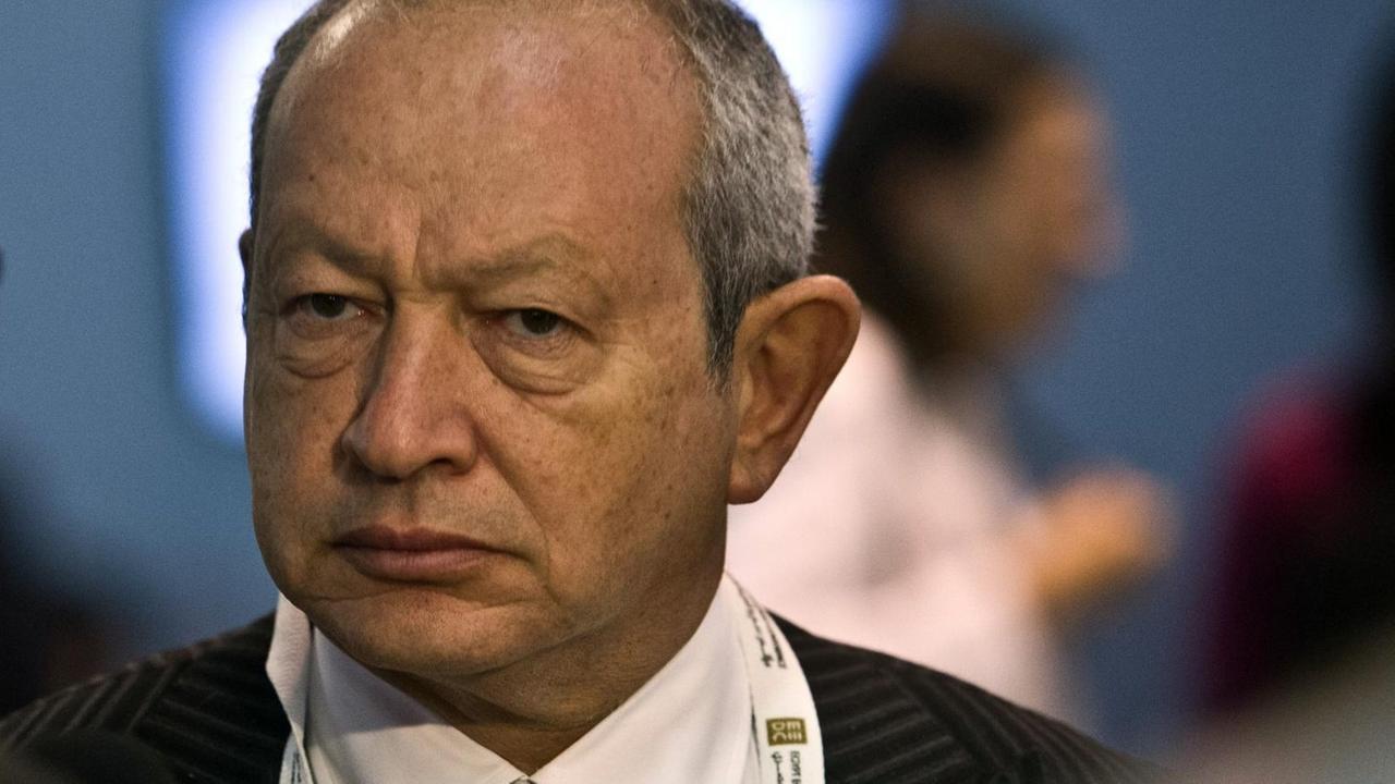 Der Milliardär Naguib Sawiris Der Milliardär Naguib Sawiris
