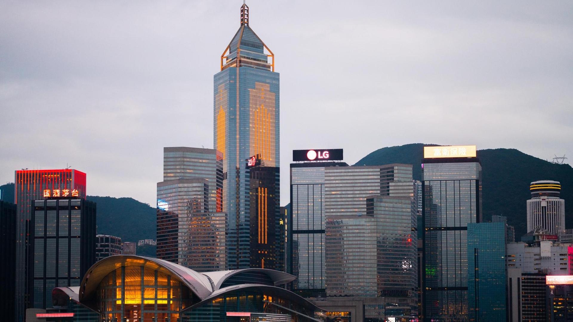 Hong Kongs Finanzviertel