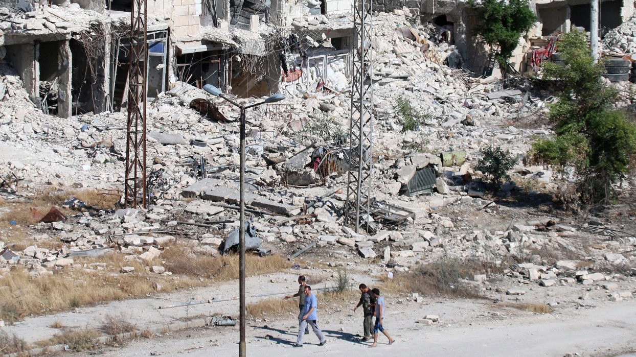 Schlacht um Aleppo Ein Kampf mit Worten und Waffen