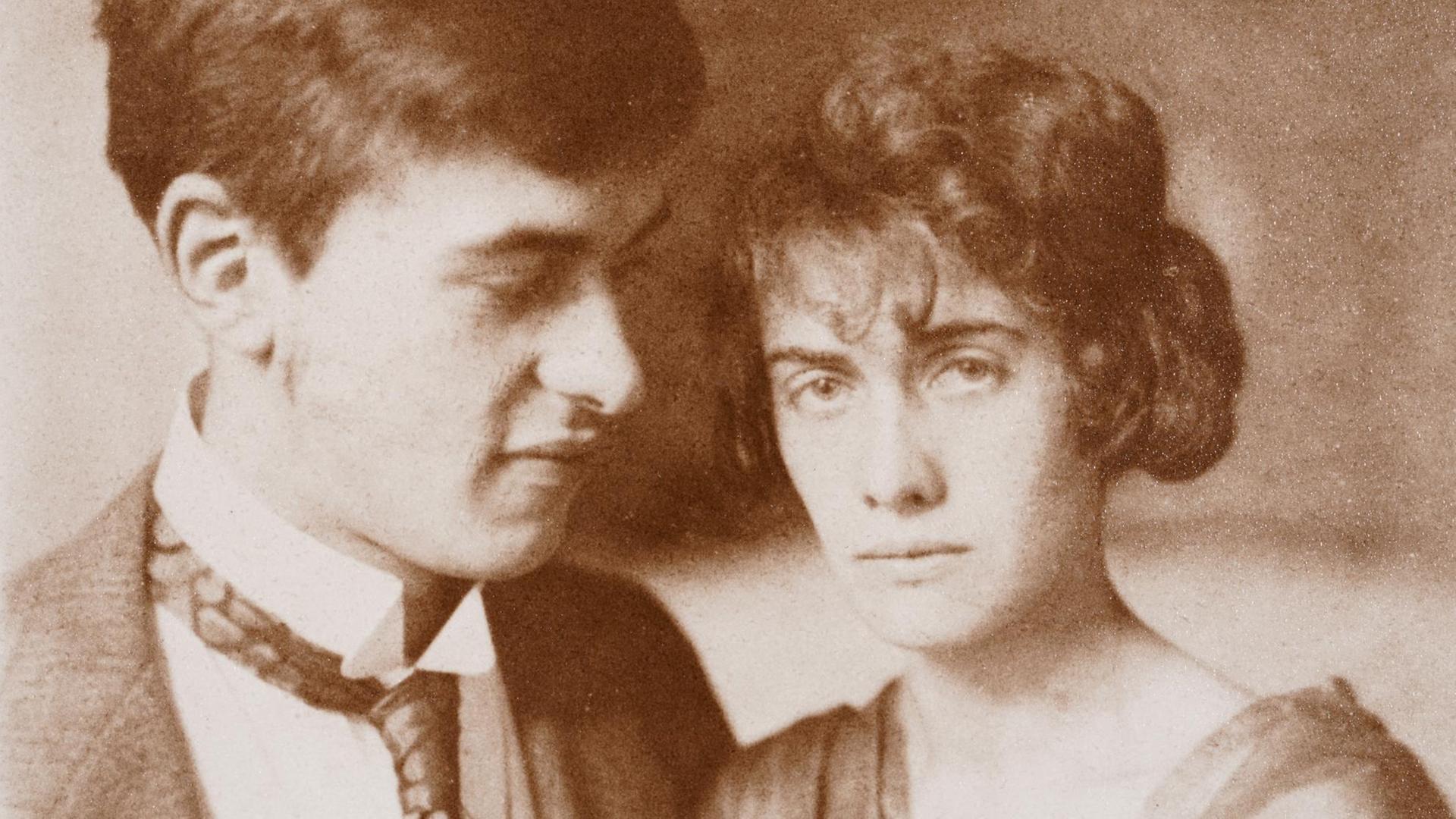 Der Pianist und Komponist Eduard Erdmann und seine Frau Irene Der Pianist und Komponist Eduard Erdmann und seine Frau Irene