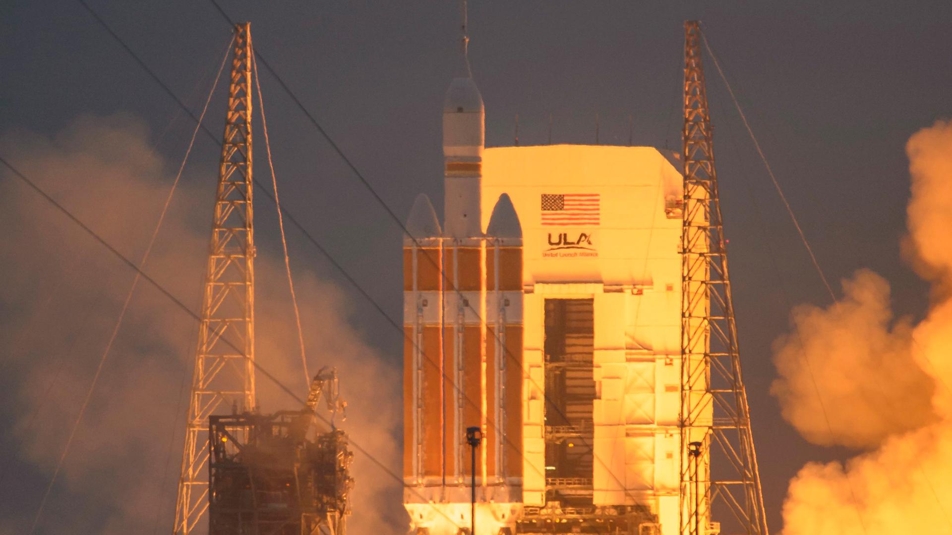 Orion während des Starts Orion während des Starts