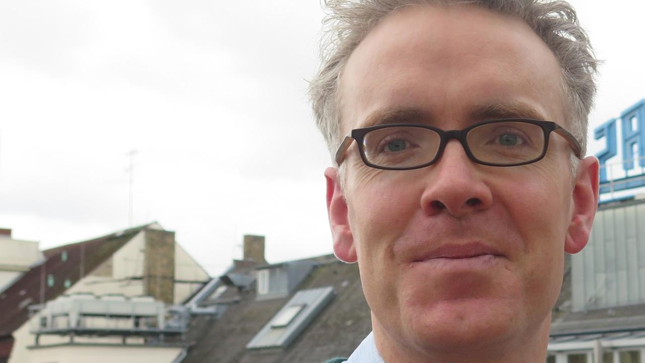Der irische Journalist Derek Scally Der irische Journalist Derek Scally