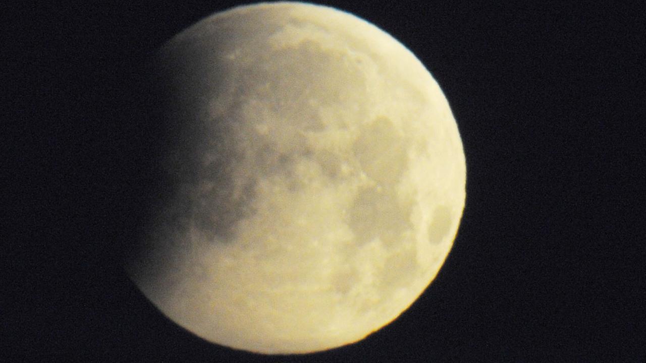 Ein Vollmond. Ein Vollmond.