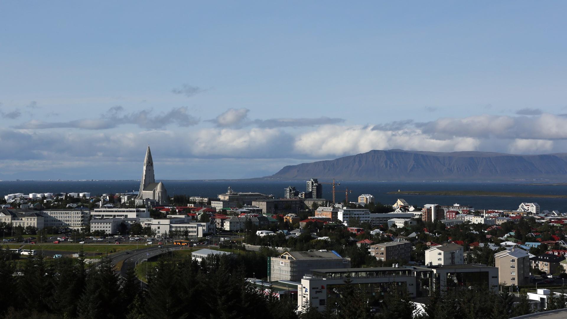 Isländische Hauptstadt Reykjavík Isländische Hauptstadt Reykjavík