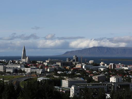 Isländische Hauptstadt Reykjavík