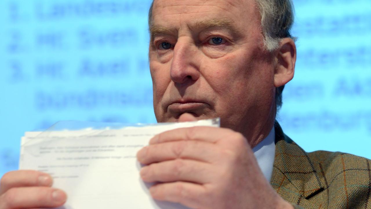 Alexander Gauland, Chef der AfD in Brandenburg Alexander Gauland, Chef der AfD in Brandenburg