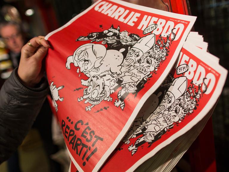 Das Titelbild des neuen "Charlie Hebdo"-Heftes