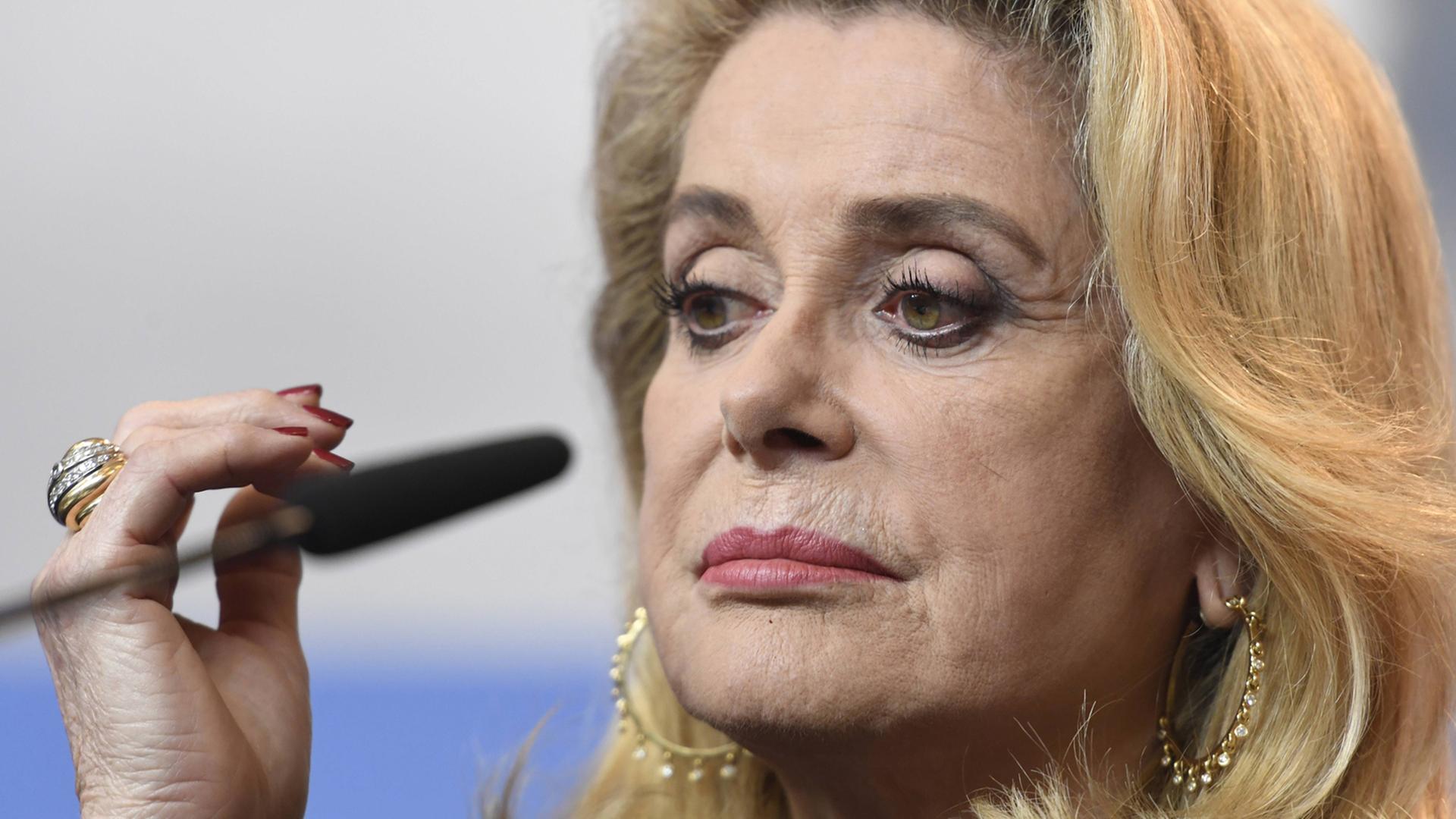Die französische Schauspielerin Cathérine Deneuve Die französische Schauspielerin Cathérine Deneuve