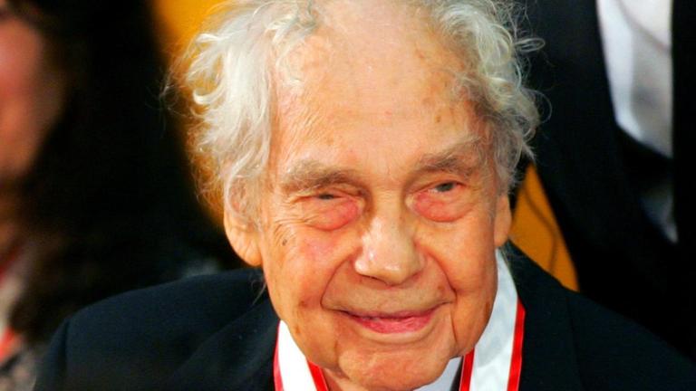 Merce Cunningham, amerikanischer Choregraph auf einer Aufnahme aus dem Jahr 2005 Merce Cunningham, amerikanischer Choregraph auf einer Aufnahme aus dem Jahr 2005