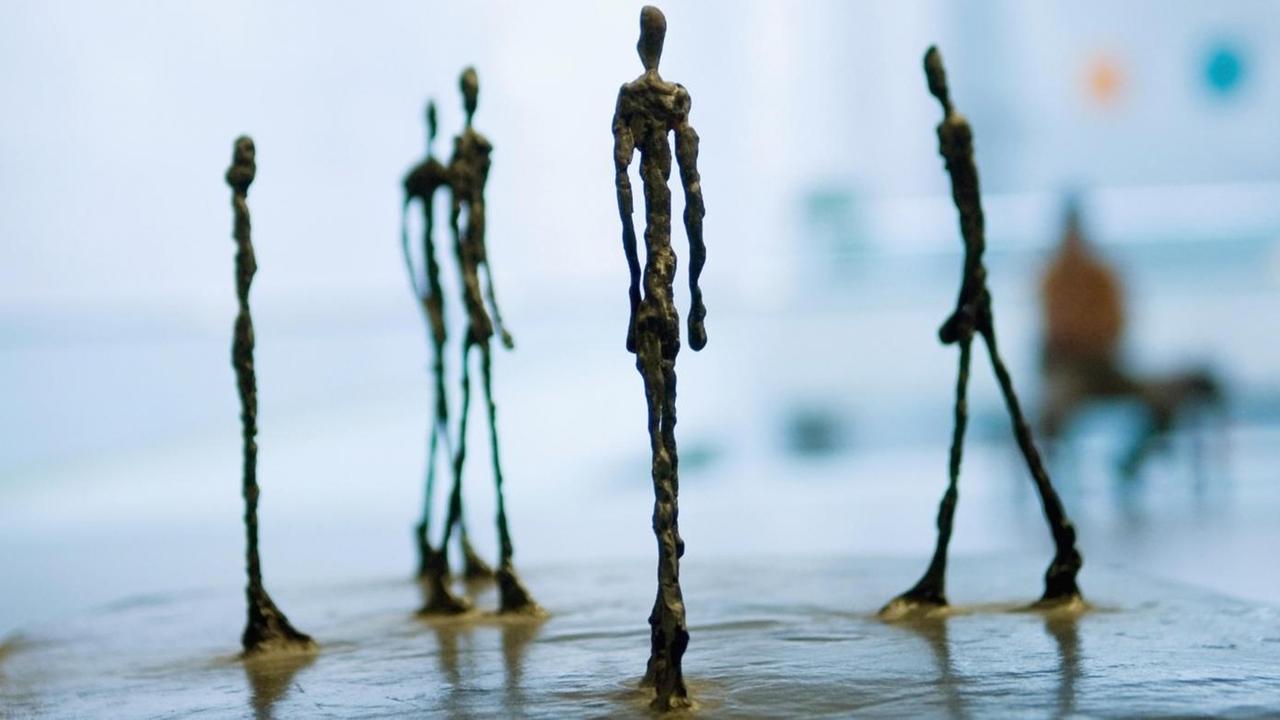 Skulpturen von Alberto Giacometti in der National Gallery of Art in Washington Skulpturen von Alberto Giacometti in der National Gallery of Art in Washington
