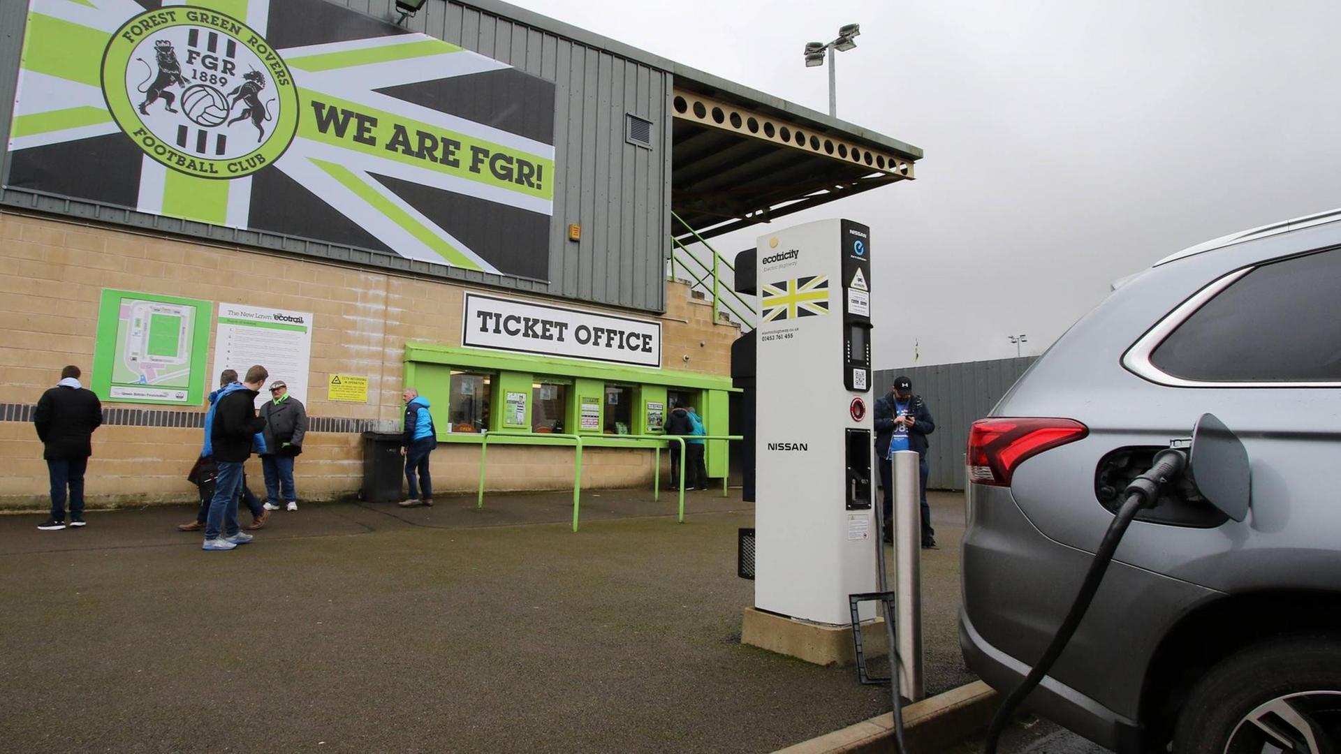 Das Stadio der Forest Green Rovers Das Stadio der Forest Green Rovers