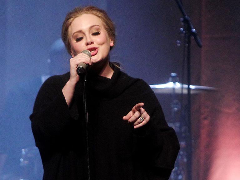 Die Sängerin Adele