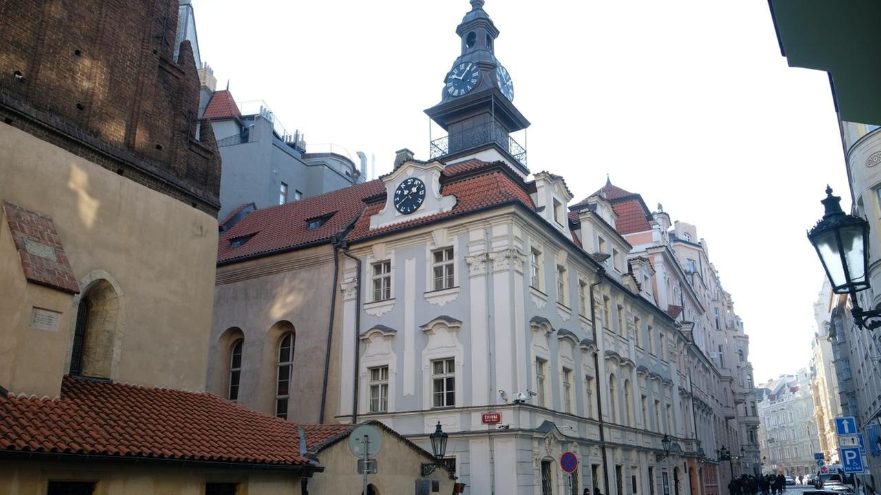 Das jüdische Rathaus in Prag Das jüdische Rathaus in Prag