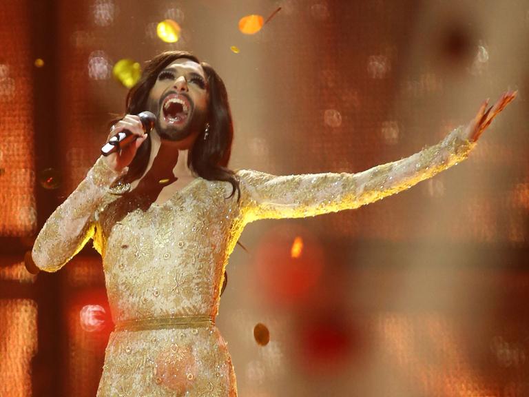Conchita Wurst beim ESC.