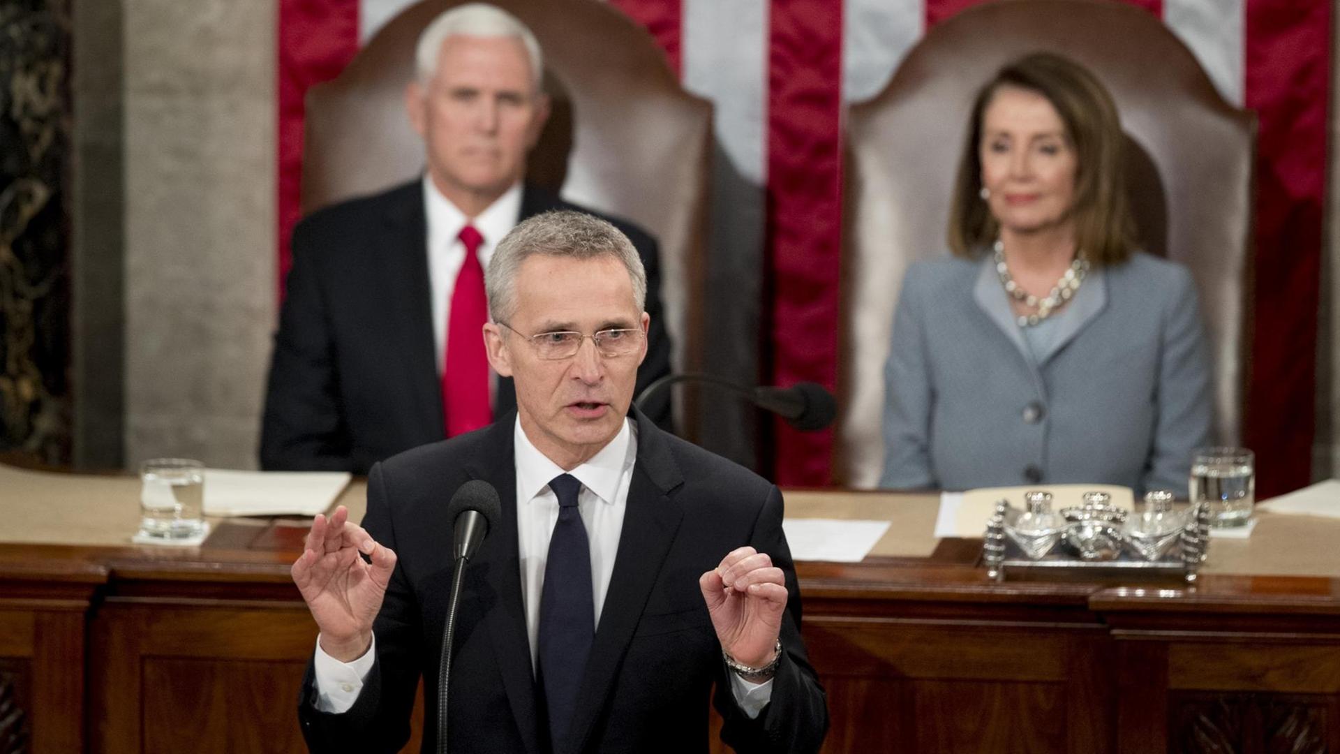 Die Nato feiert in Washington ihr 70-jähriges Bestehen Die Nato feiert in Washington ihr 70-jähriges Bestehen
